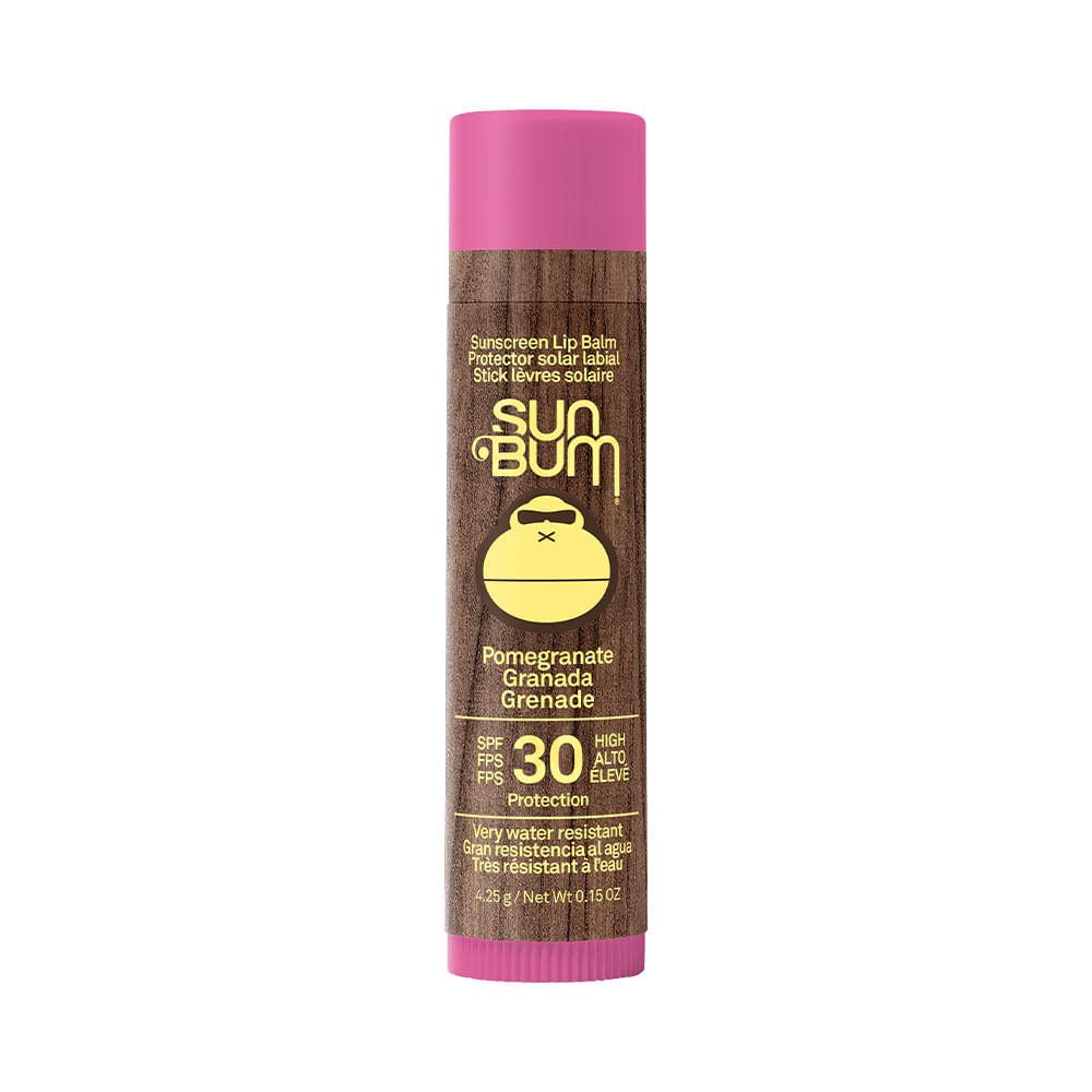 Bálsamo labial Sun Bum Pomegranate Lip Balm SPF 30 hidratante