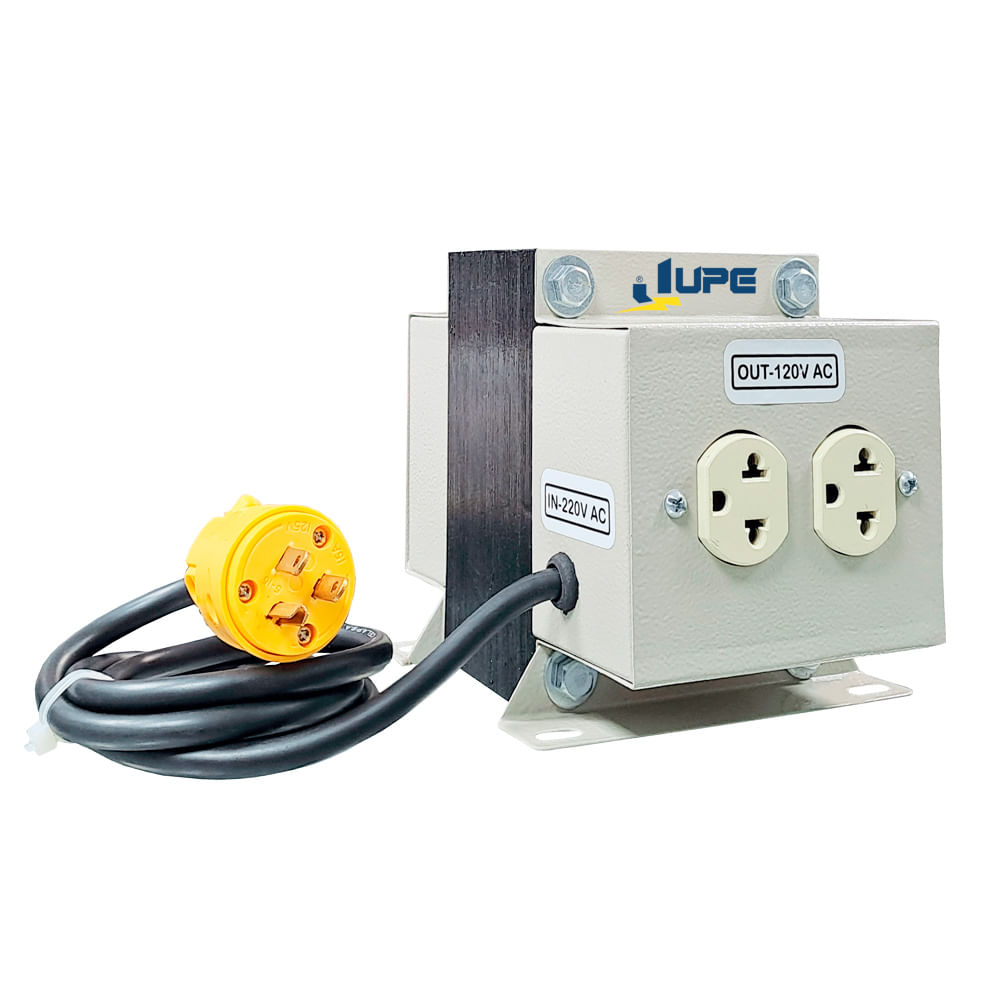 Autotransformador Monofasico JUPE de 2000W 220v a 120v