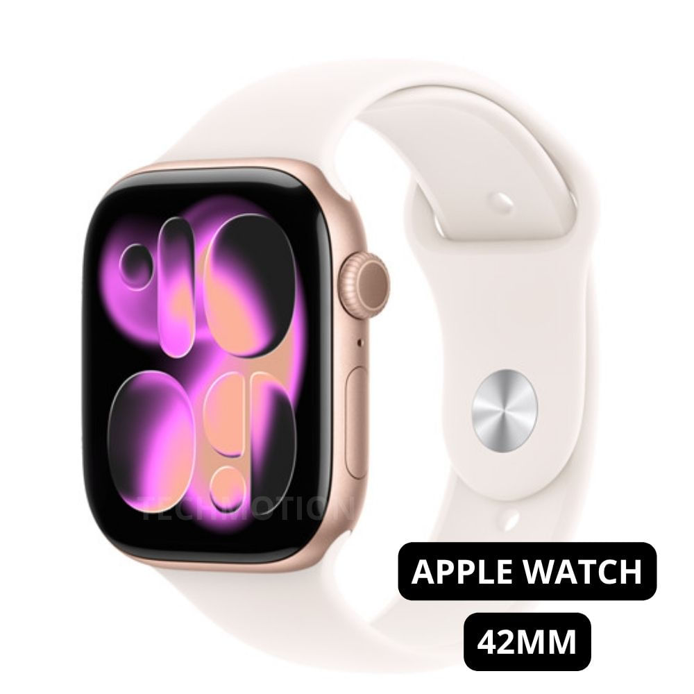 Apple Watch Series 11 Rose Gold Aluminio GPS 42mm con Sport Band