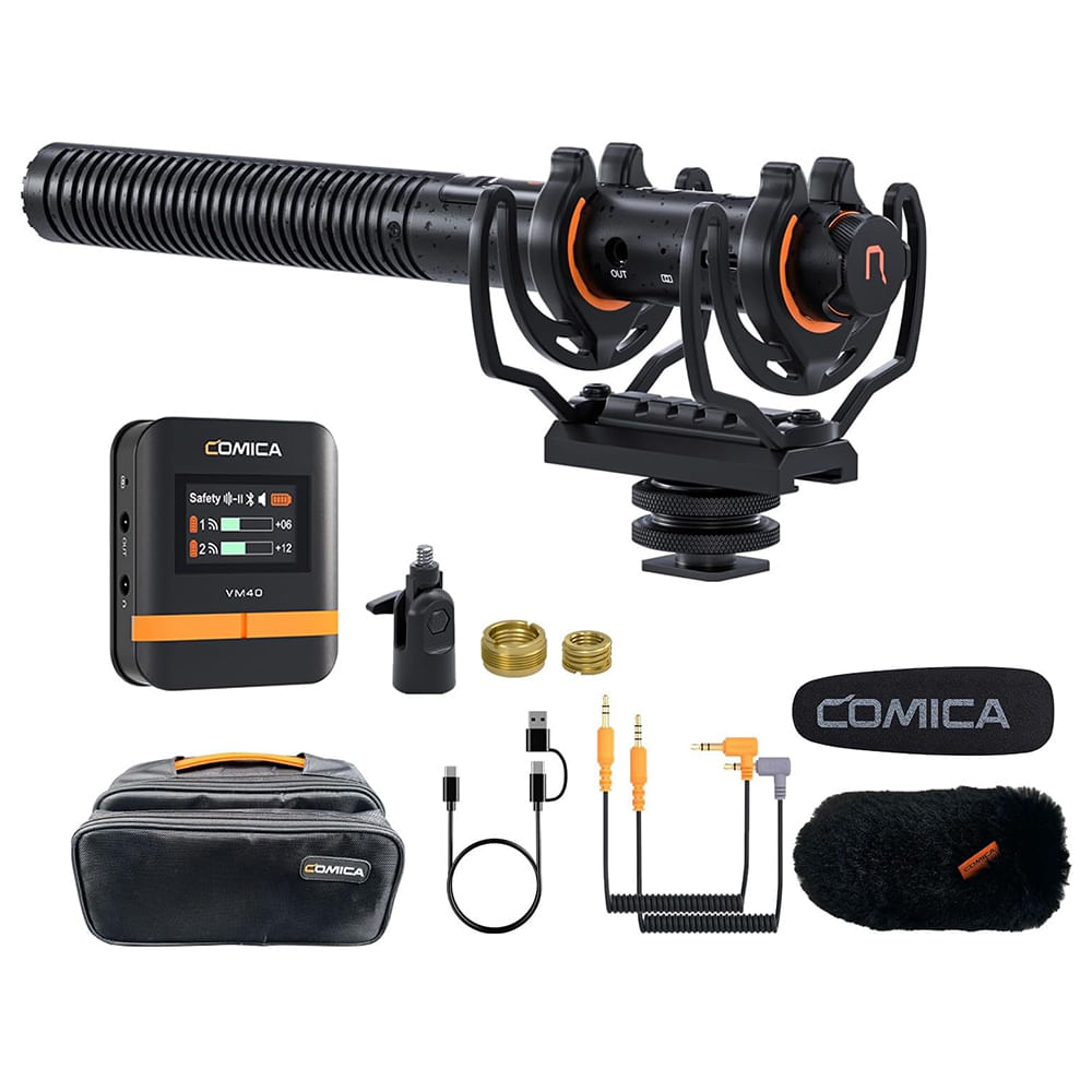 COMICA VM40 Micrófono boom inalámbrico