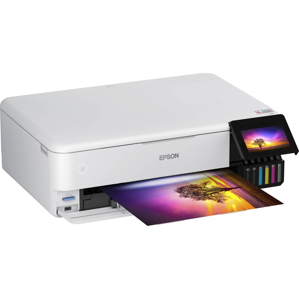 Epson EcoTank Photo ET-8550 Impresora Multifuncional Inalámbrica con Sistema de Tinta Ref
