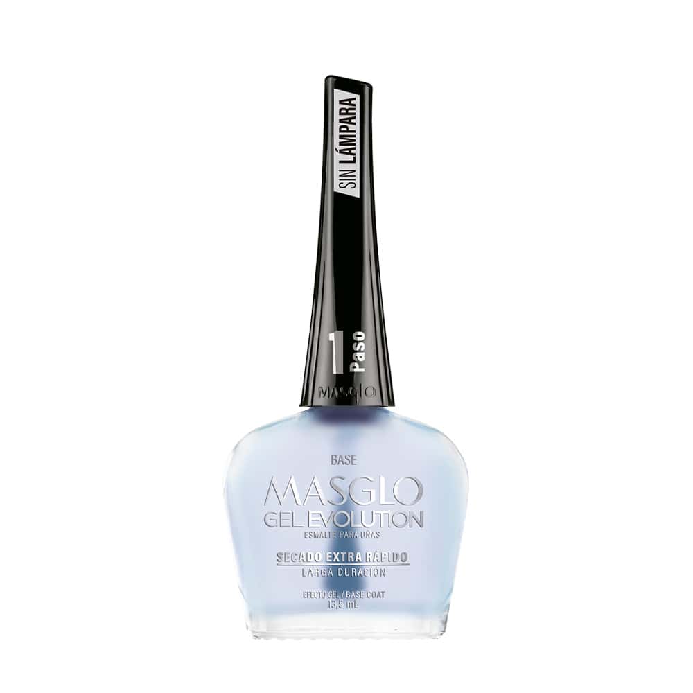 Esmalte base en Gel Masglo Gel Evolution secado extra rápido