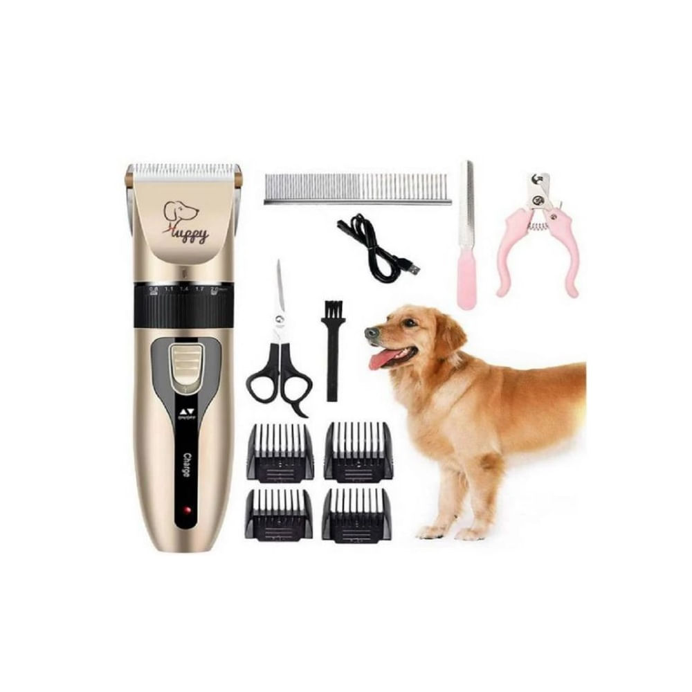MÁQUINA CORTAPELO PARA MASCOTAS - Kit Completo de Grooming
