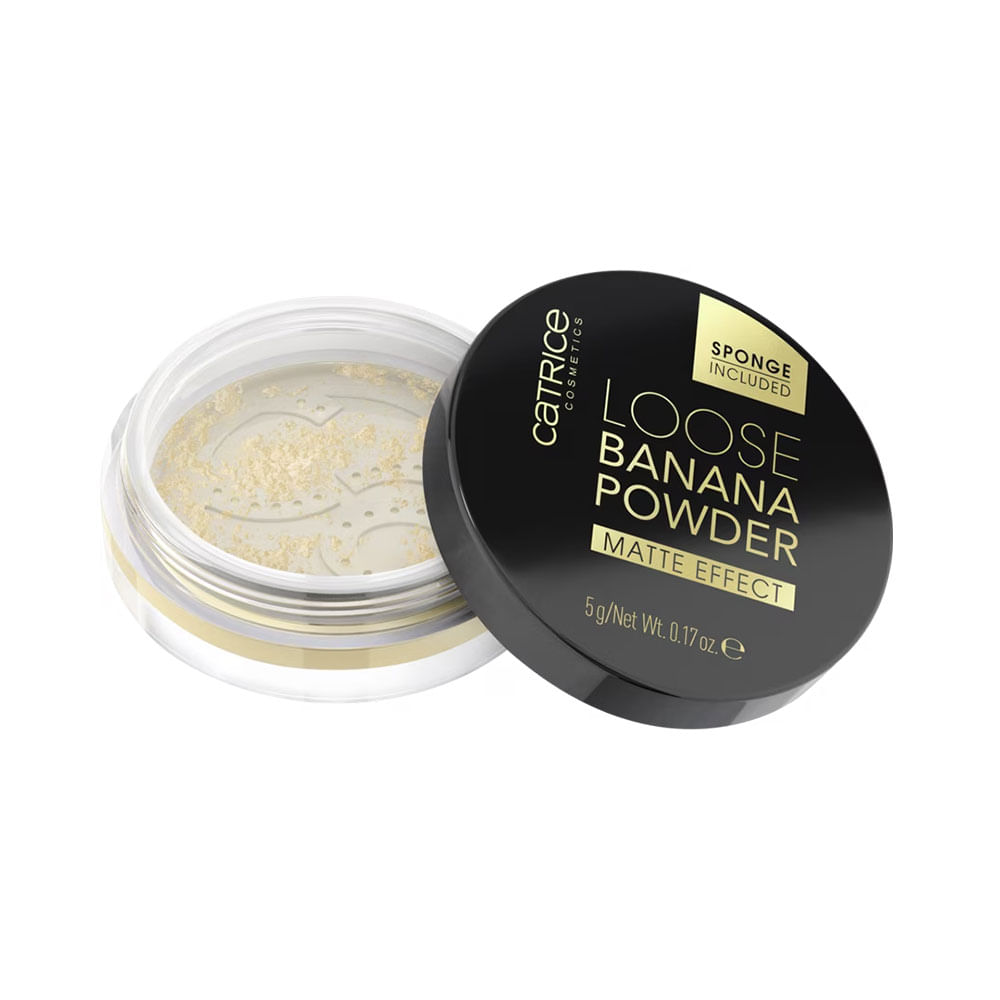 Polvo suelto Catrice Banana Powder Yellow Matt