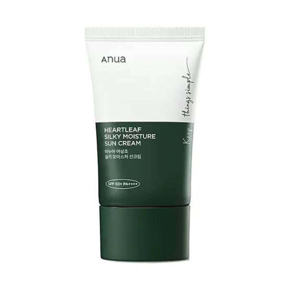 Protector Solar Anua Heartleaf Silky Moisture Sun Cream FPS 50+ PA++++