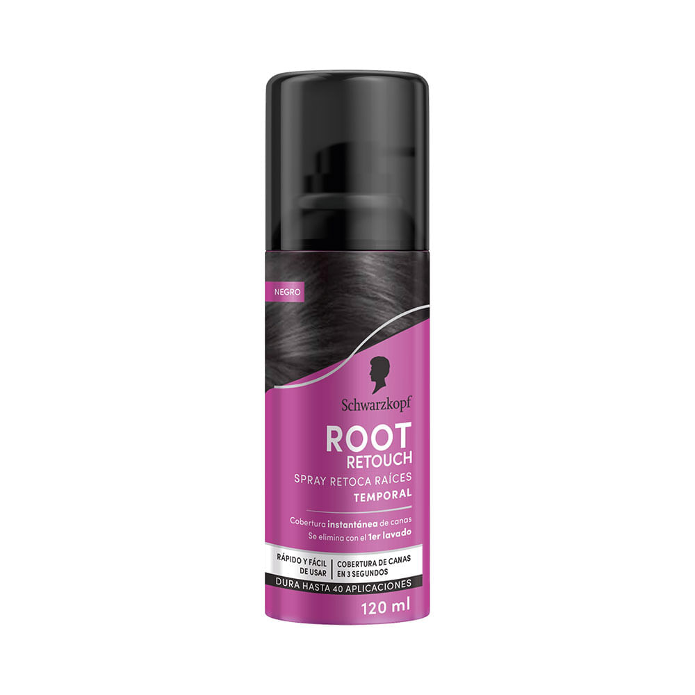 Retocador De Raíz Root Retoucher Negro 120 ml