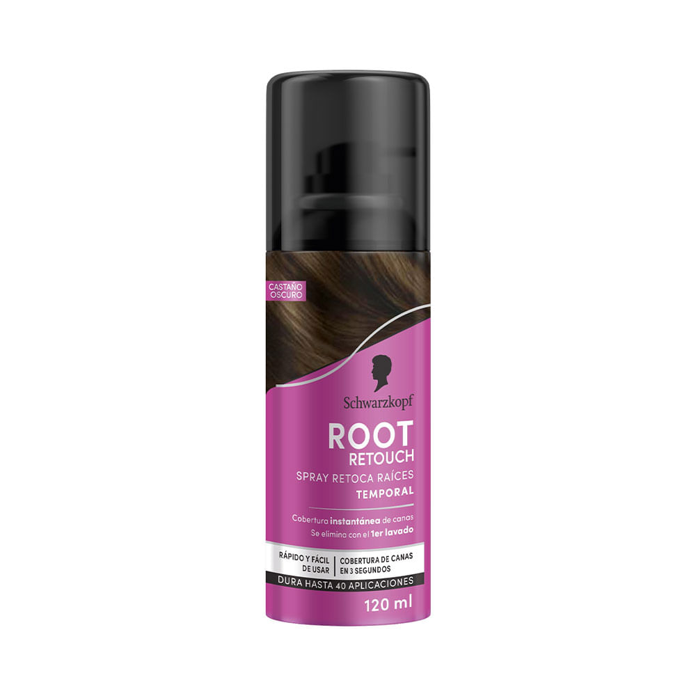 Retocador De Raíz Root Retoucher Marron Oscuro 120 ml