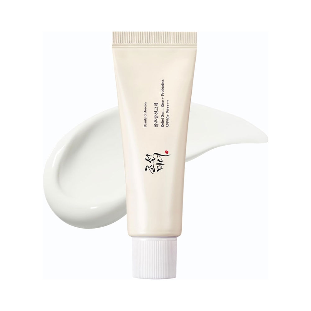 Protector Solar Beauty of Joseon Relief Sun: Rice + Probiotics FPS 50+ y PA++++ 50 ml