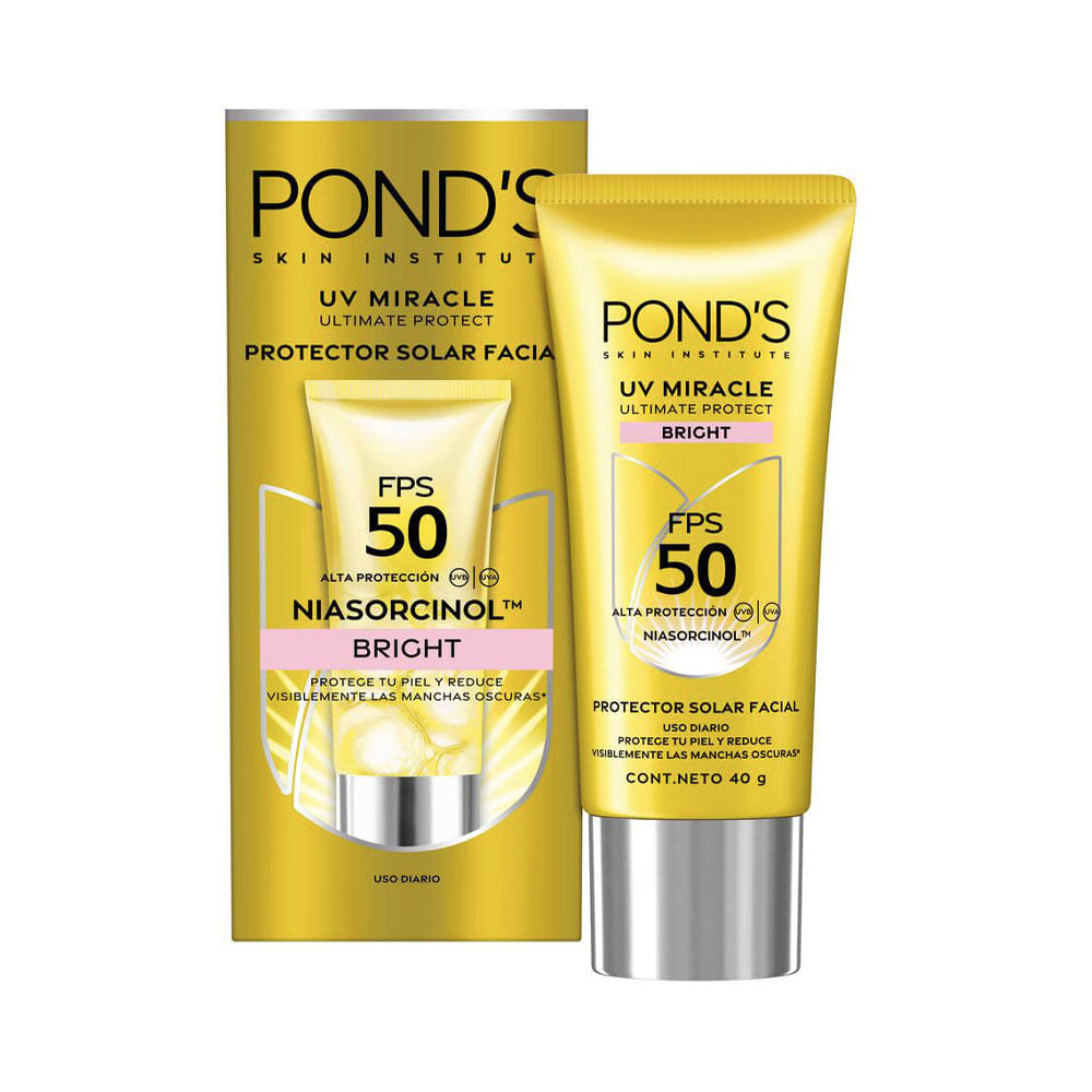 Protector Solar facial Pond's UV Miracle Bright