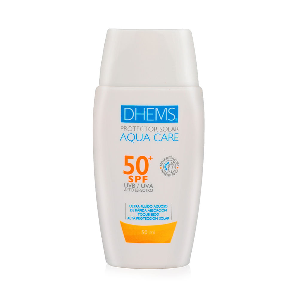 Protector Solar Dhems Aqua Care FPS 50+ ultra fluido