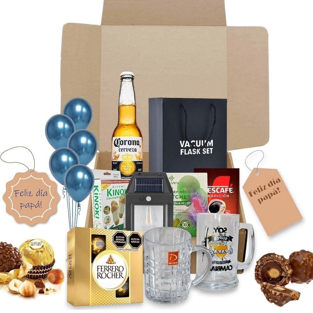 Canasta Sorpresa Box de Productos para el Papa Perfecto