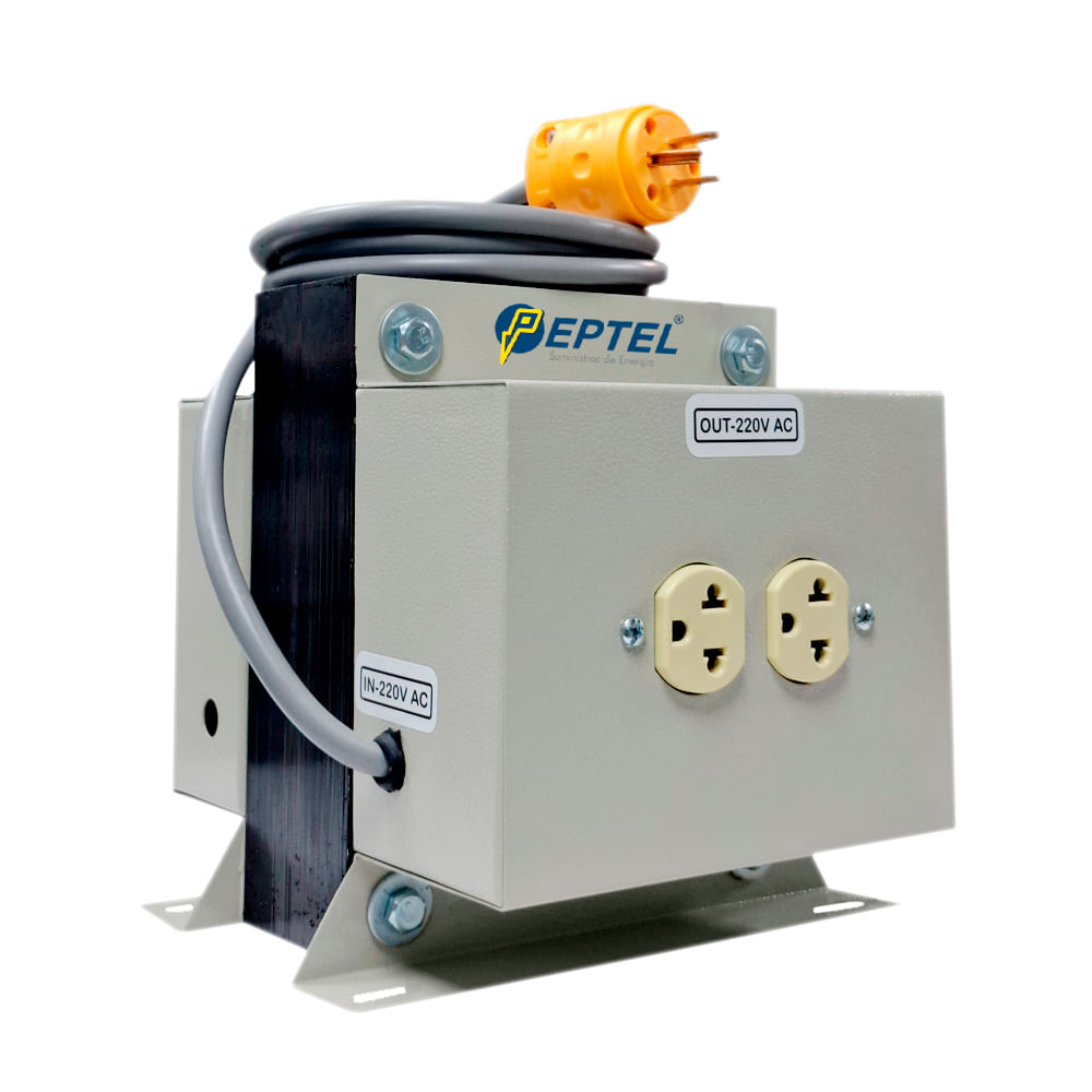 Transformador de Aislamiento 220V a 110V 5000 Watts - PEPTEL