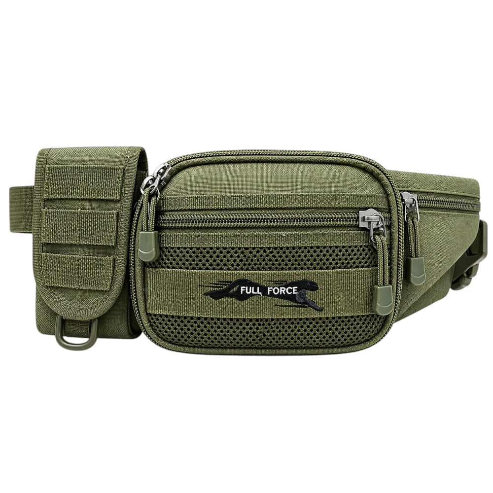 Canguro de Seguridad con Porta Celular Full Force Verde