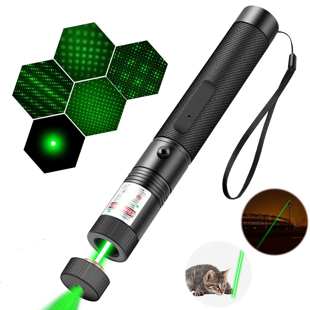 Kit Puntero Láser 303 con Llave Recargable de Largo Alcance Kit Puntero Láser 303 con Llave Recargable de Largo Alcance
