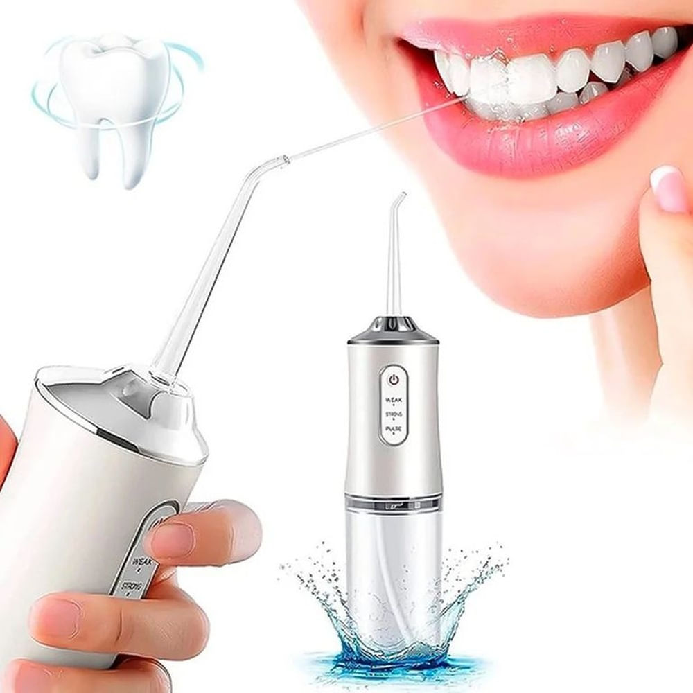 Irrigador Bucal Inalambrico Electrico Limpieza de Dientes Recargable