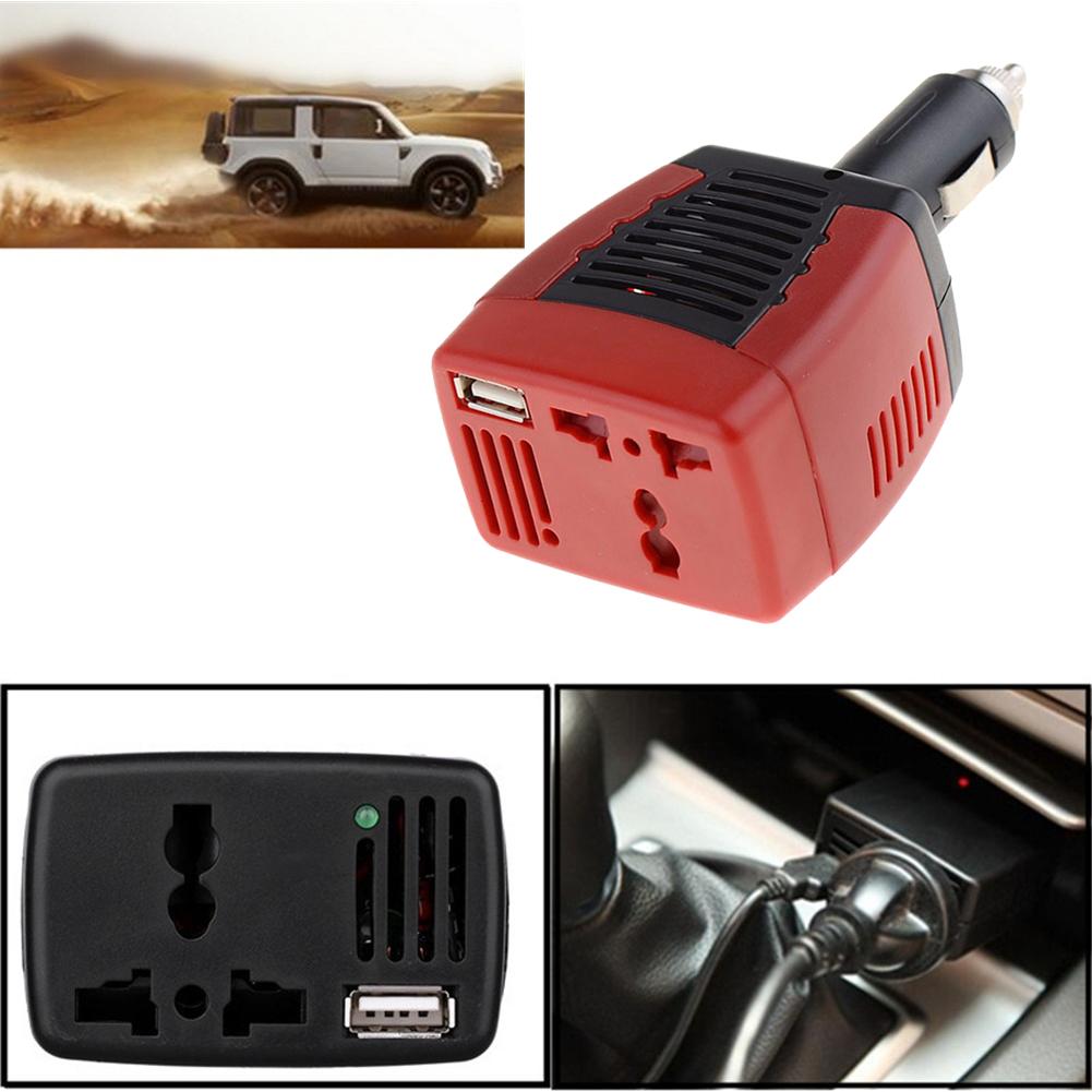 Inversor de Corriente para Auto de 12v A 220v Usb 150 W Transformador