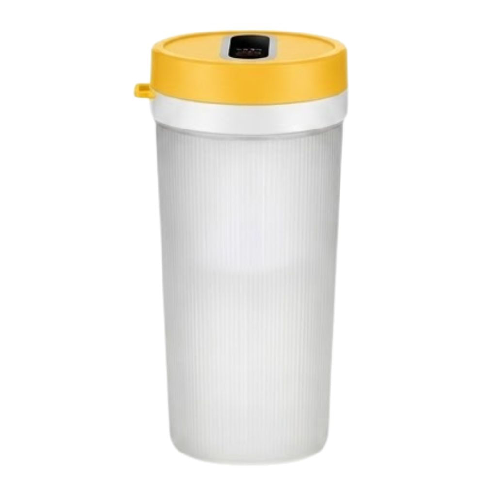 Extractor de Jugo de Frutas Electrico Amarillo Portatil