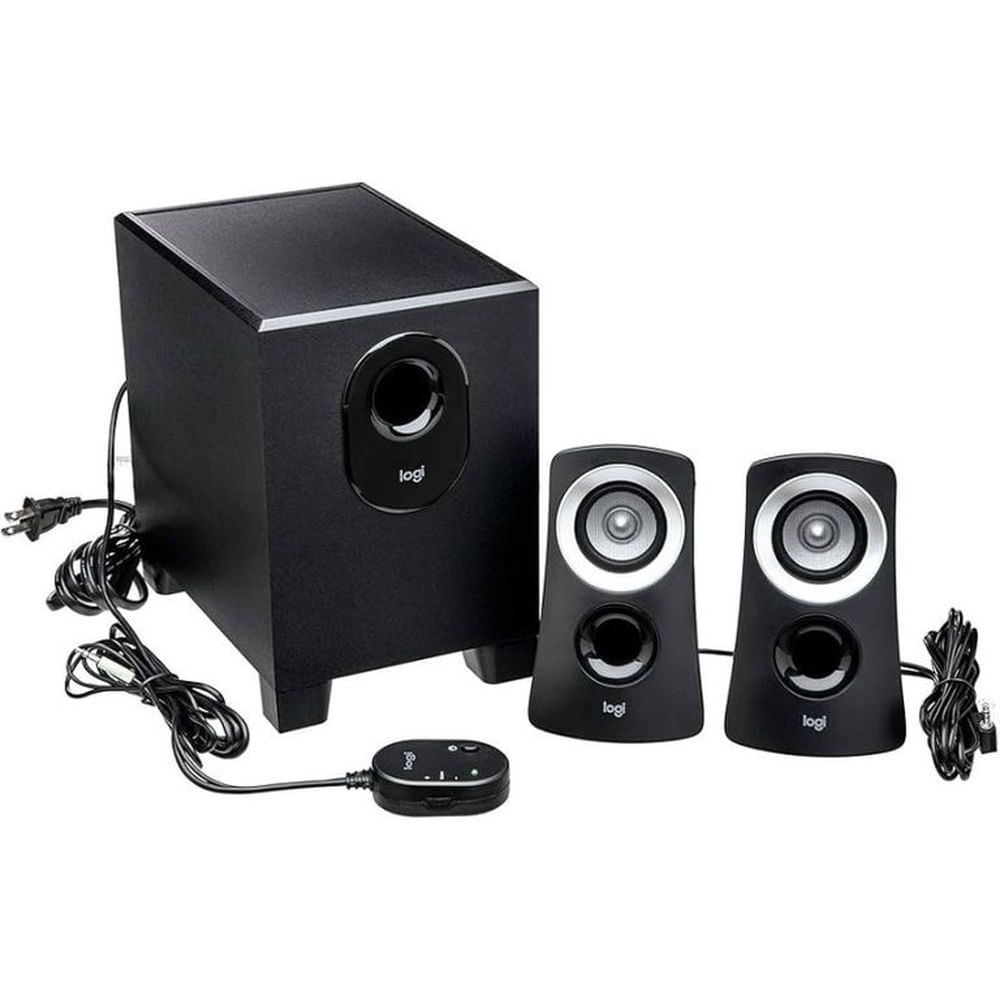 Parlante Logitech Z313 Subwoofer 25W 2.1 Negro