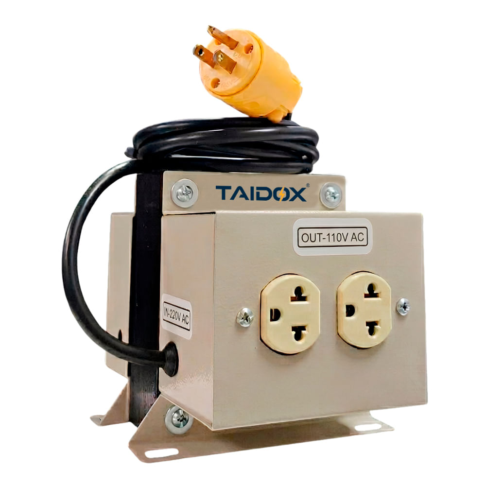 Transformador de Aislamiento 220V a 110V 1000 Watts TAIDOX