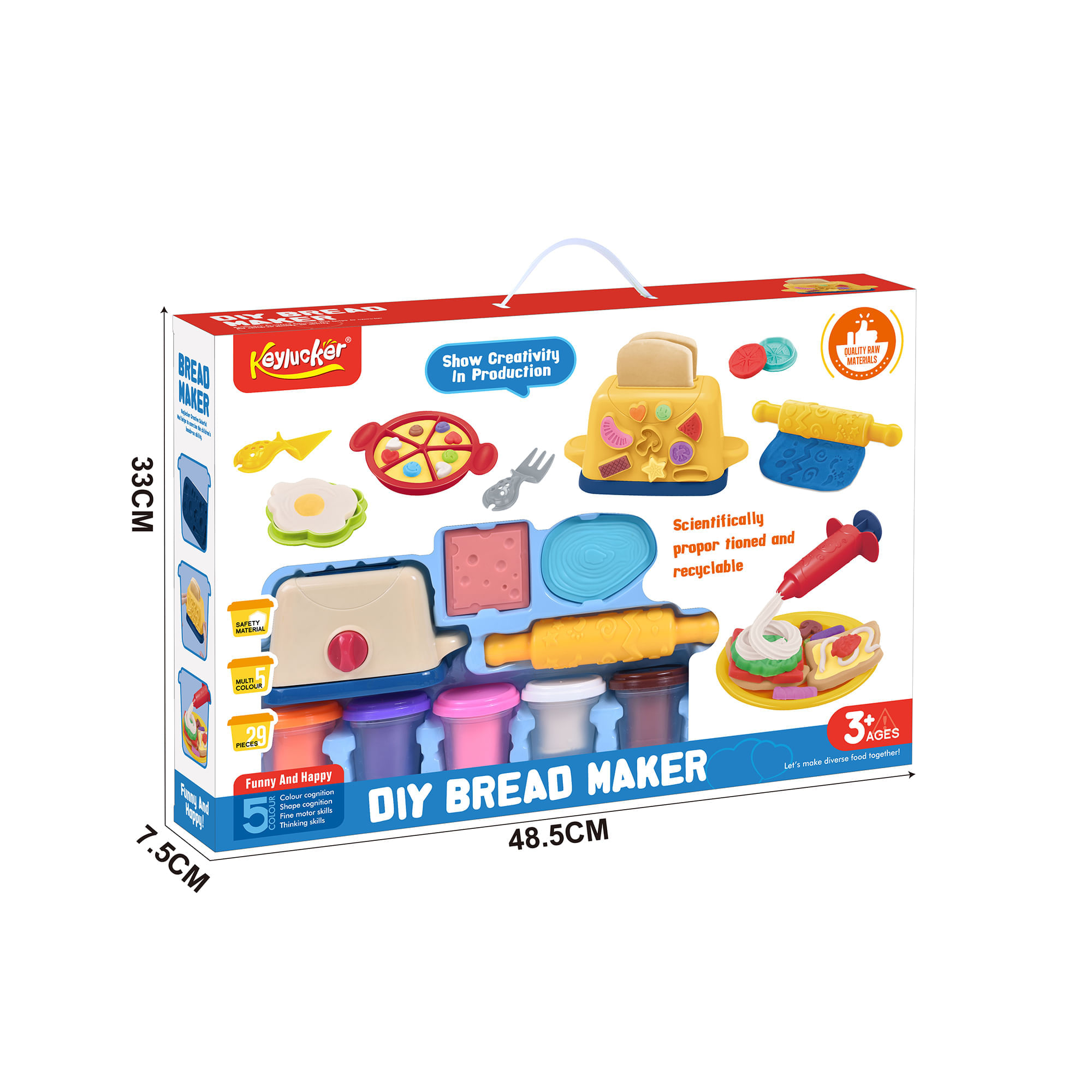 Playset Masas Breadmaker KA1106 BRIGHT