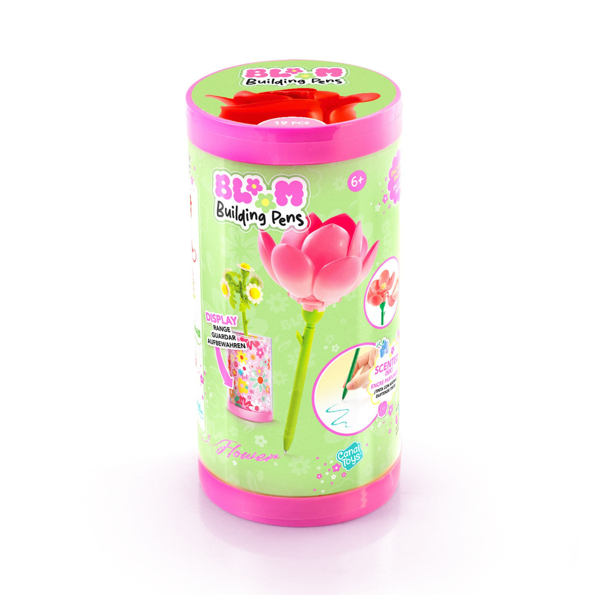 Lapicero Armable CANAL TOYS Diseño Flor 1un