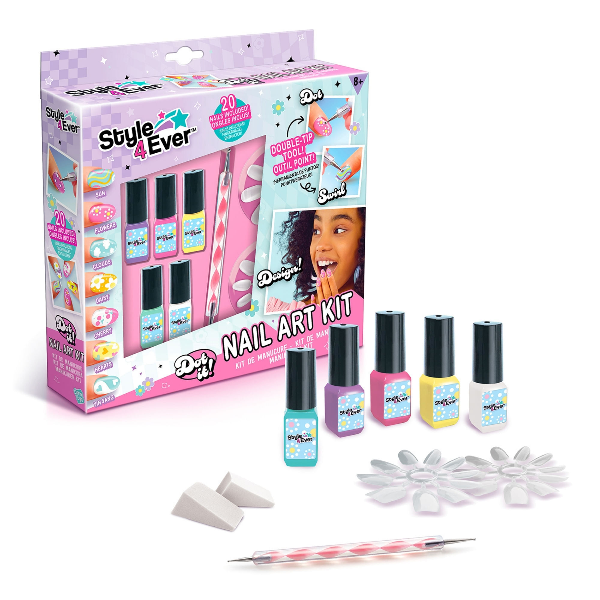 Set Nail Art CANAL TOYS OFG 340