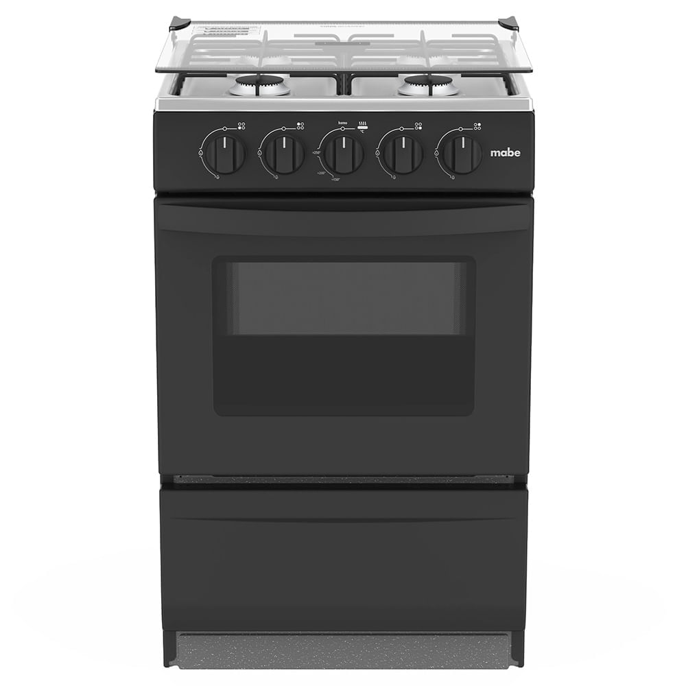 Cocina de Piso a Gas MABE 4 Quemadores EMP2000AN0 Negro