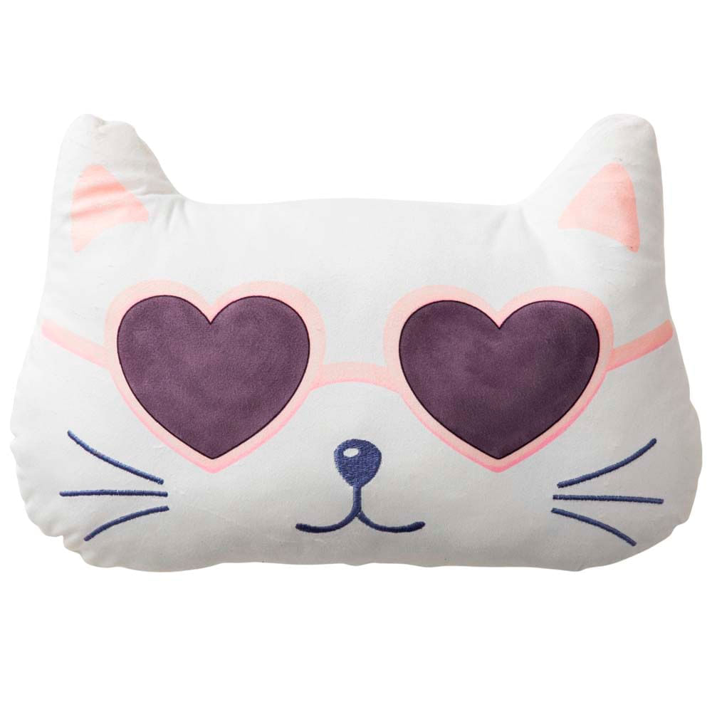 Cojín Kity Cat Blanco DECO HOME