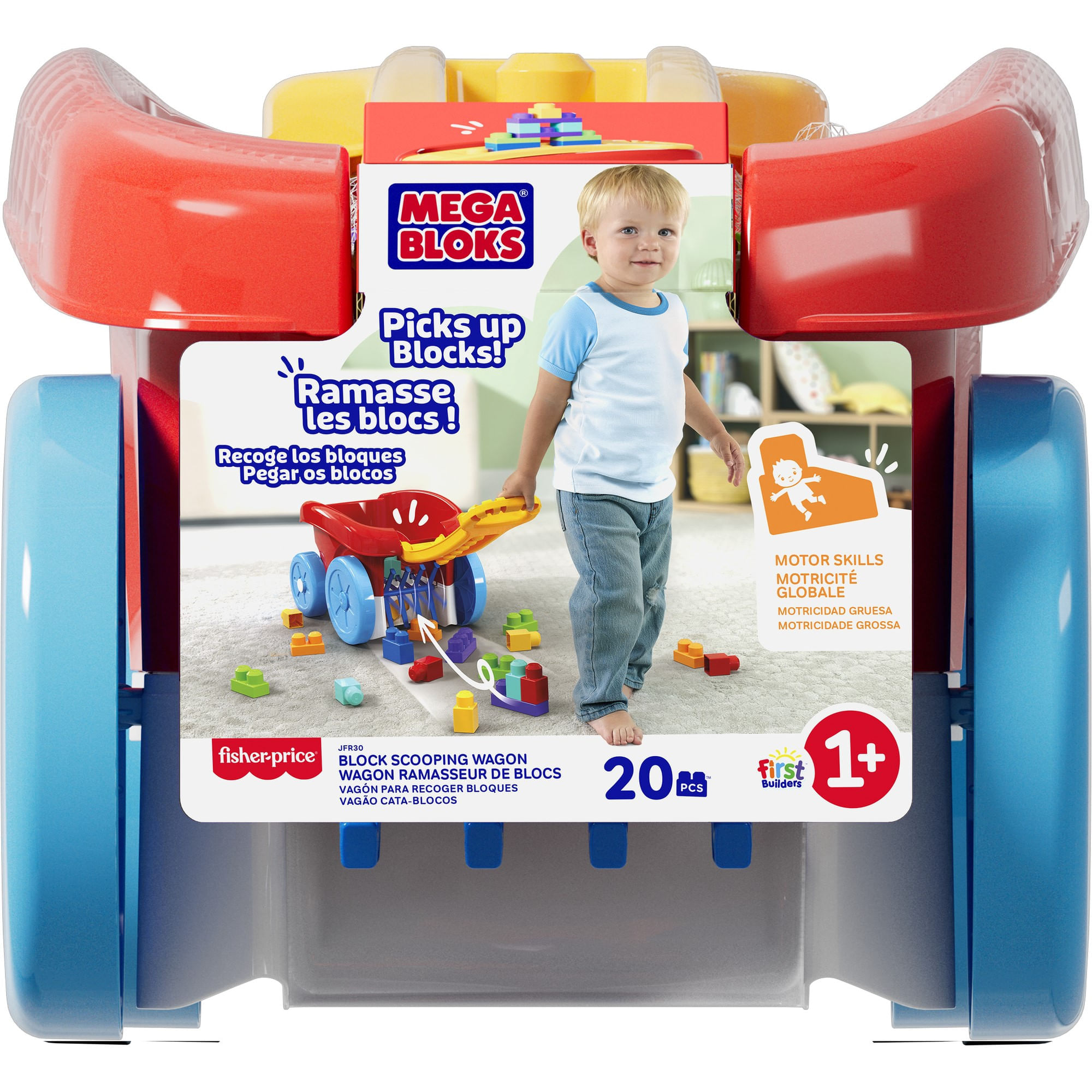 Vagón recoge bloques MEGABLOKS