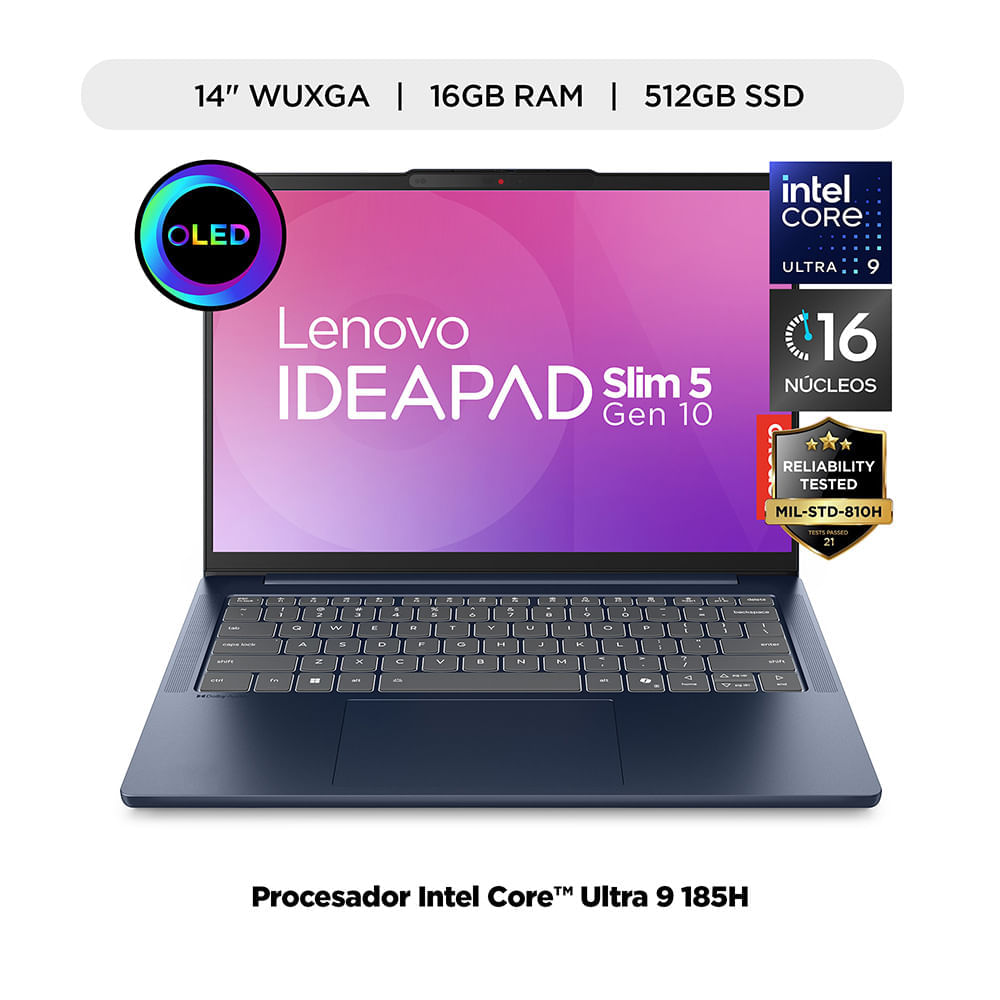 Laptop LENOVO IPS 5 14IMH10 14"" Intel Core Ultra 9 185H 16GB 512GB SSD