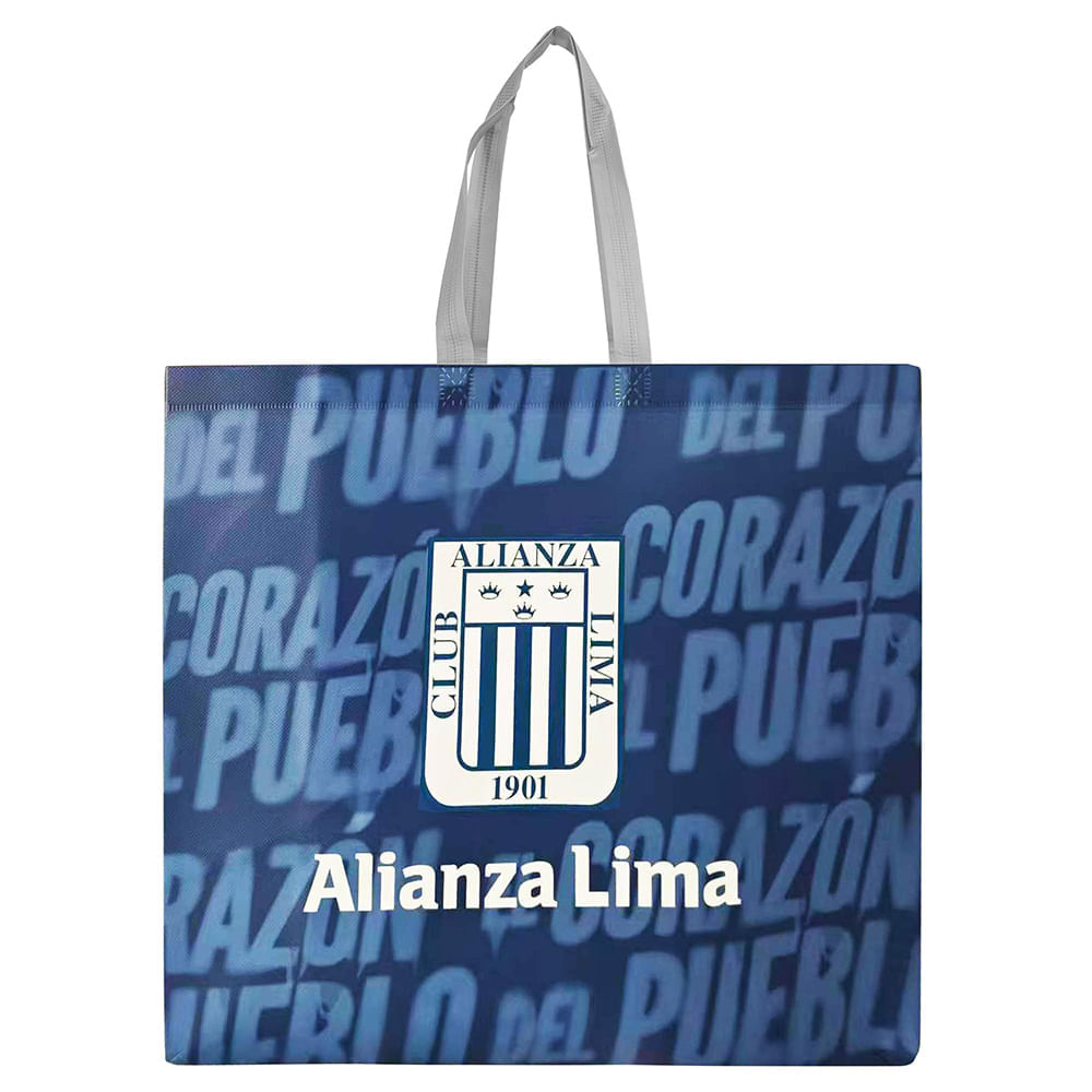 Bolsa Reutilizable ALIANZA LIMA 39x44x18cm