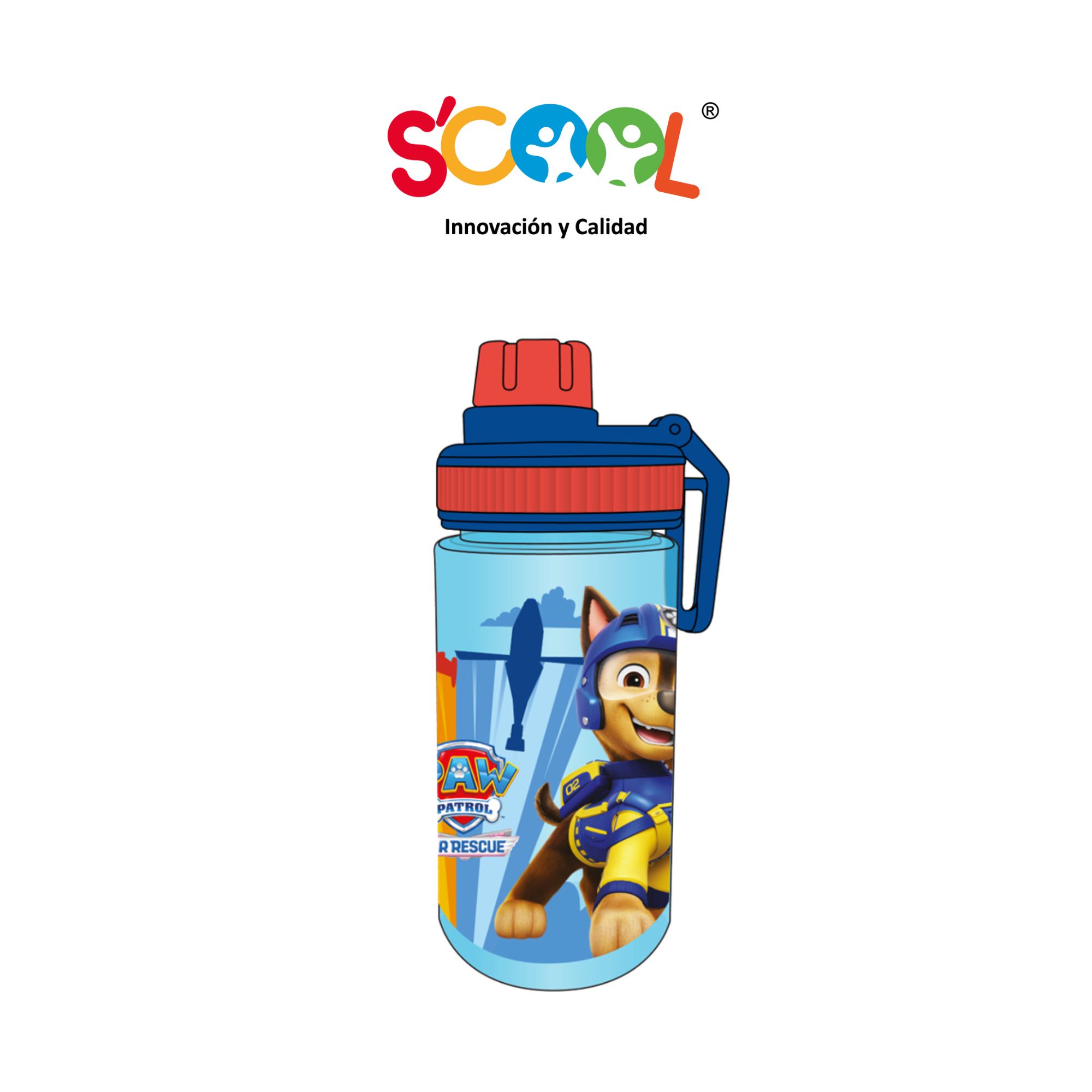 Botella SCOOL Pc Rosca 500ml Paw Patrol H