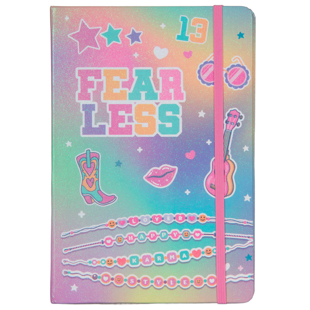 Libreta ARTESCO Glitter Fearless 1un
