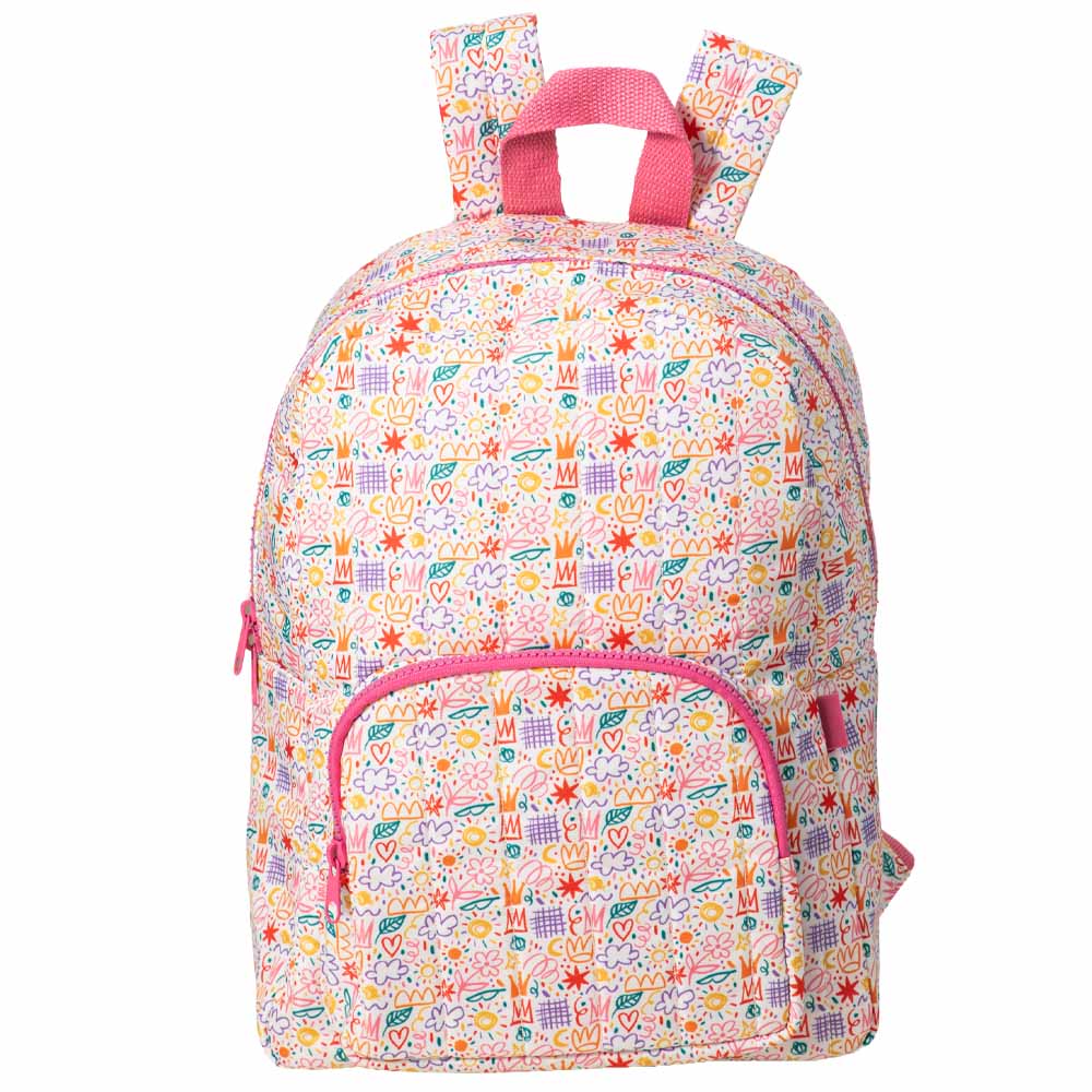 Mochila Estampada Garabatos CLASS&WORK