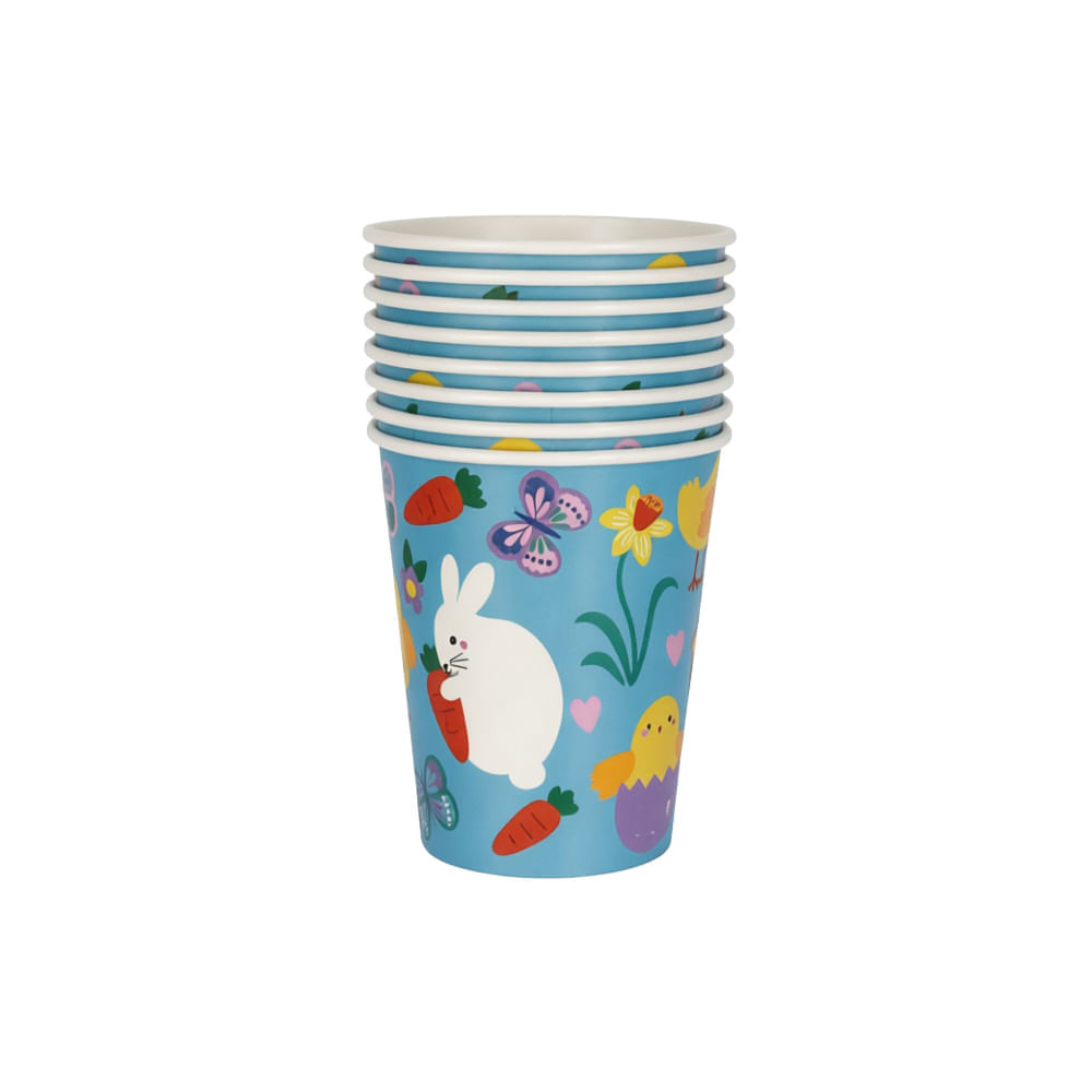 Pack 8 Vasos de Pascua CLASS&WORK