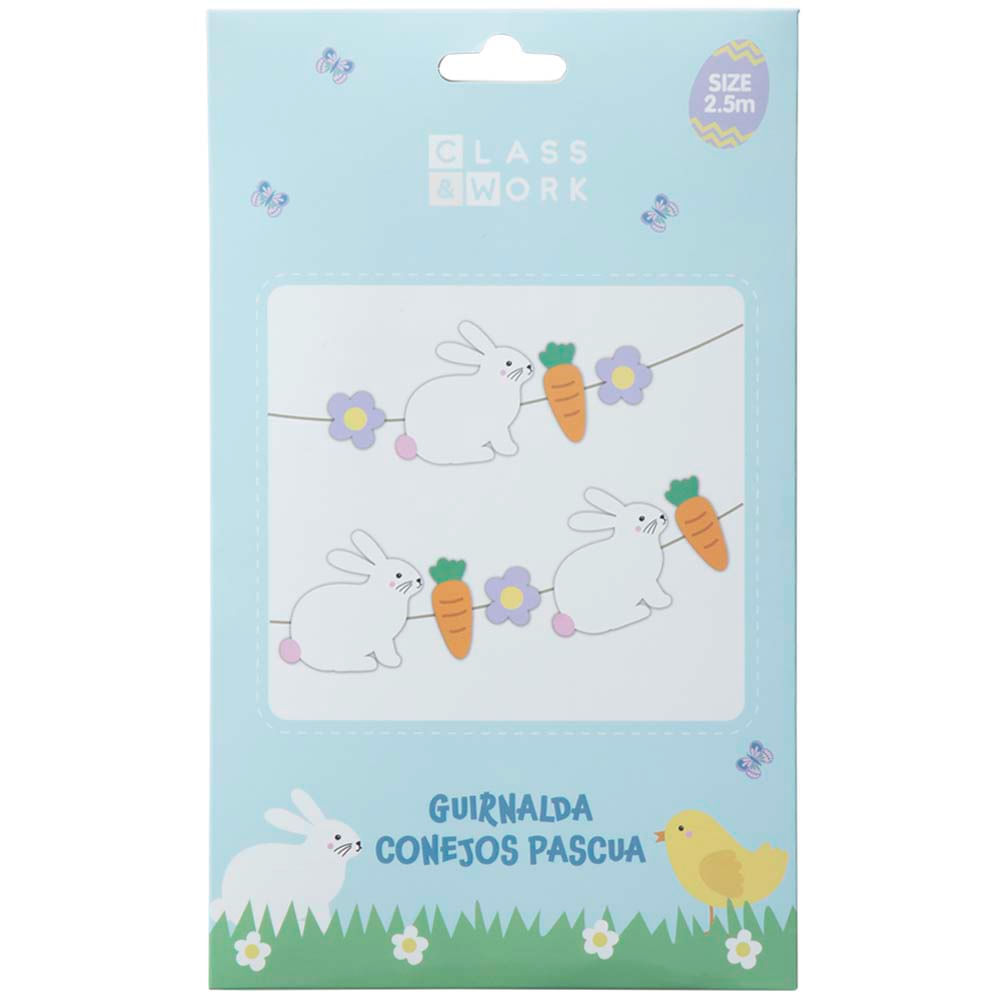 Guirnalda Conejos de Pascua CLASS&WORK
