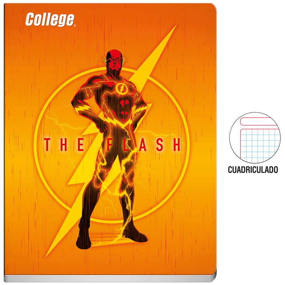 Cuaderno COLLEGE Deluxe Cuadriculado DC Comics