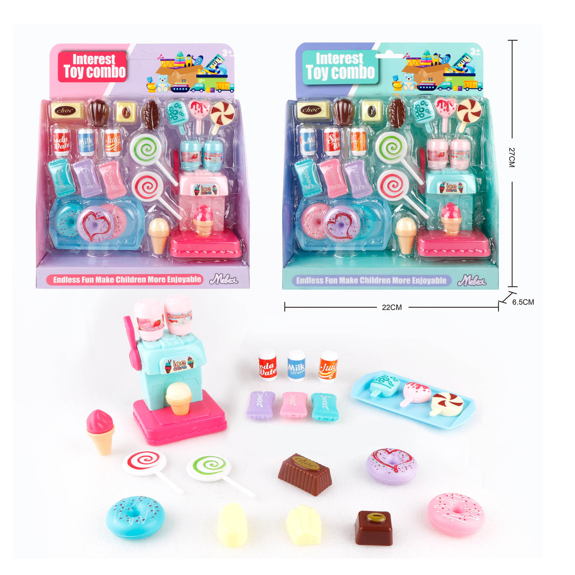Set piñatería Helados HUAYUAN modelo C1