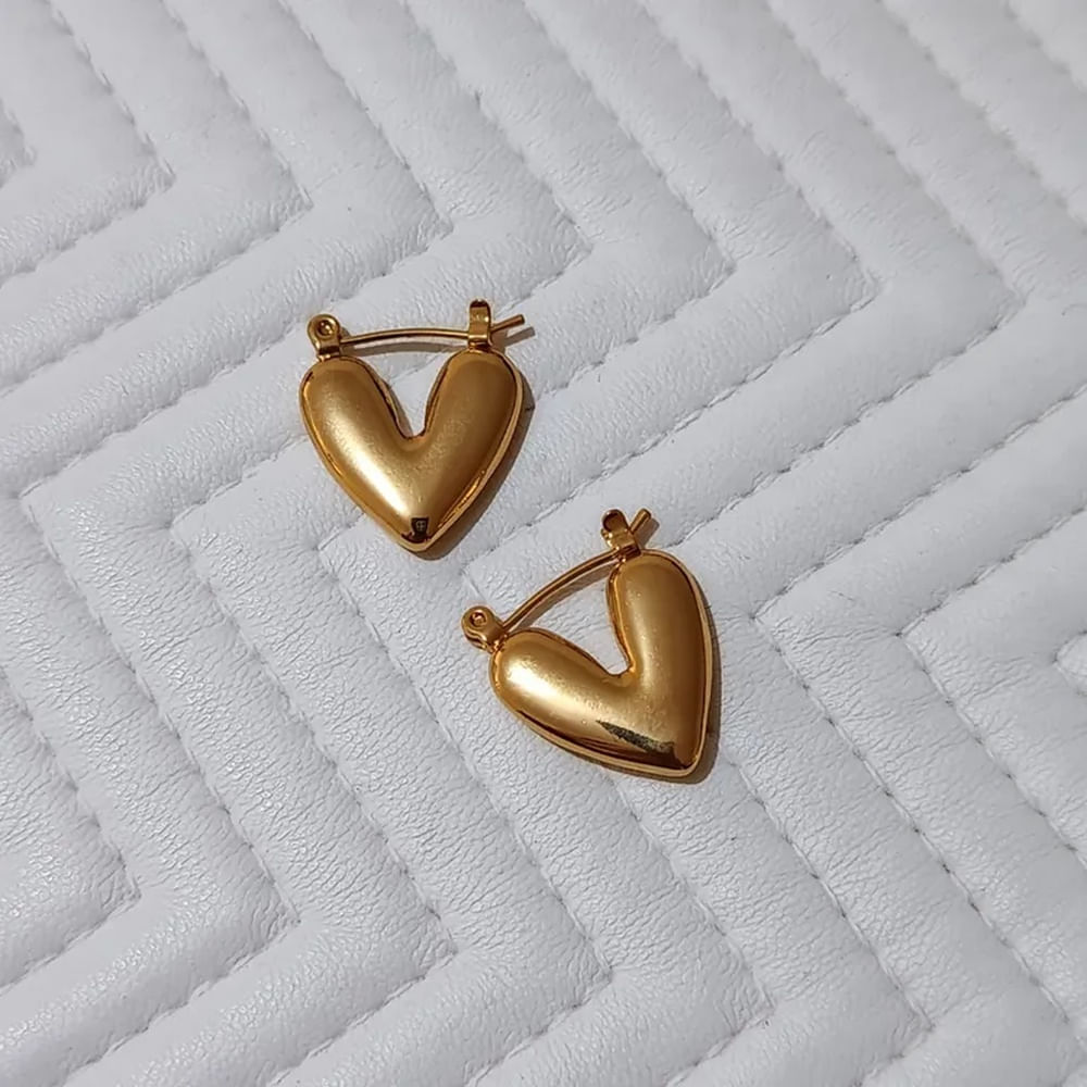 Aretes para mujer Cheimi de acero