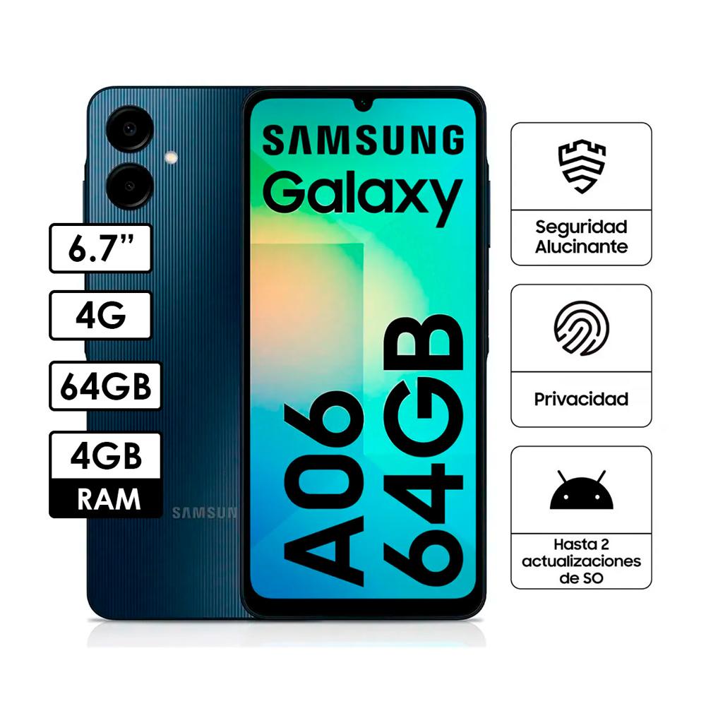 CELULAR SAMSUNG A06 4RAM 64GB