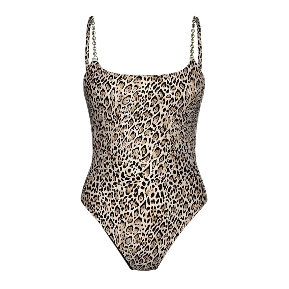 TRAJE DE BAÑO VICTORIAS SECRET ENTERIZO ANIMAL PRINT