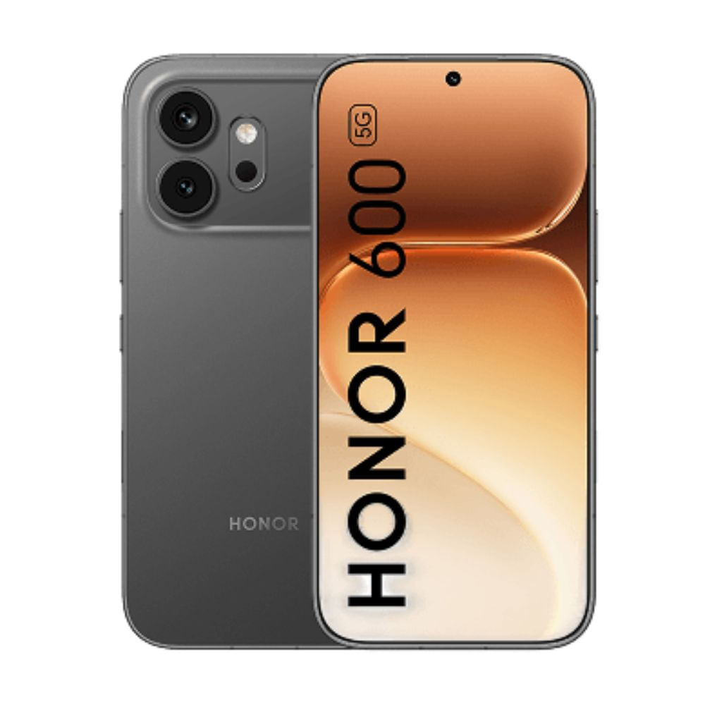 Celular Honor 600 5G 8GB 512GB  Negro - Cámara 200 MP y Batería de 6400 mAh