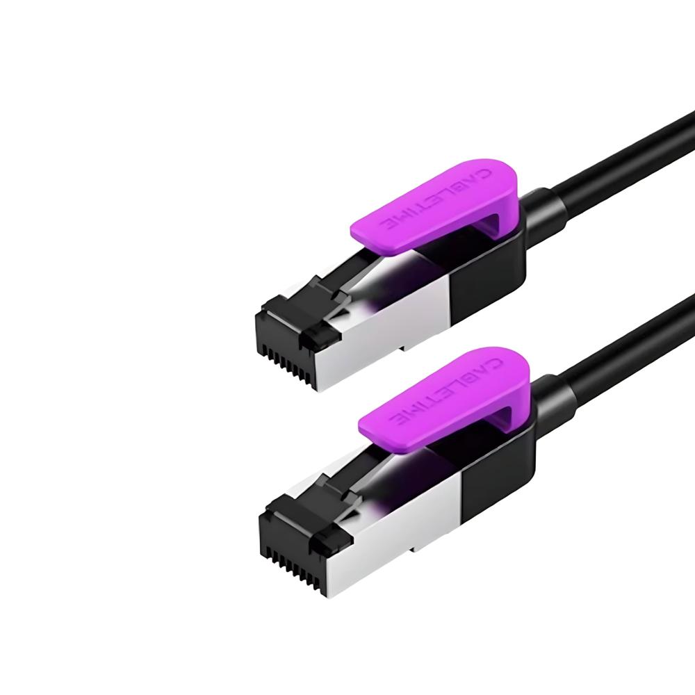 Cable Ethernet Cat8 Cabletime CN80N S STP 40Gbps 2000MHz 3m Negro