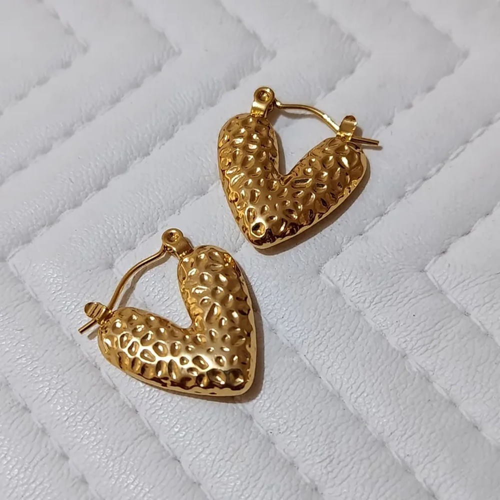 Aretes para mujer Clara de acero