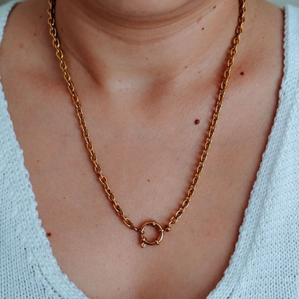 Collar para mujer acero inoxidable Lara