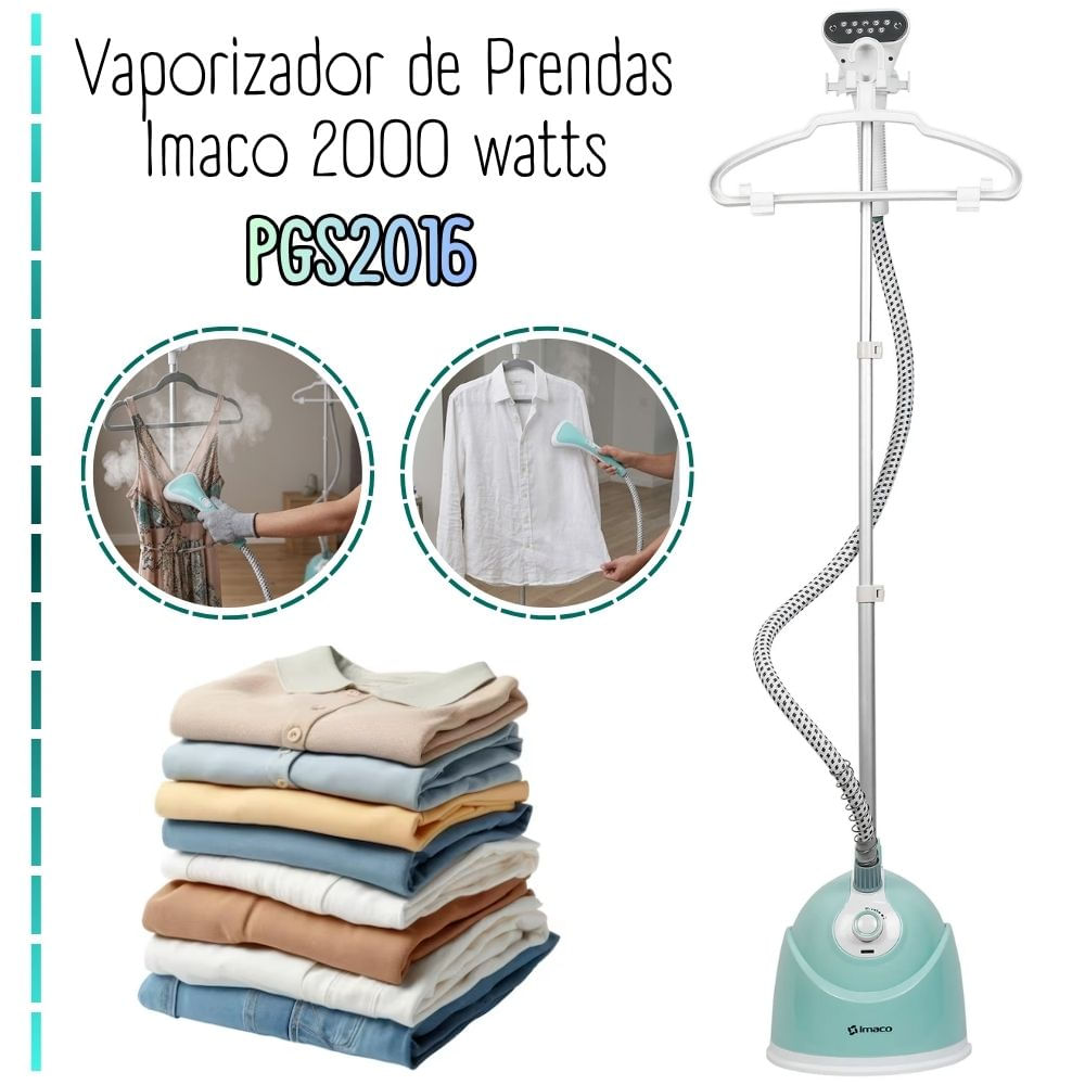 Vaporizador de Prendas Imaco de 1.5 Litros PGS2016