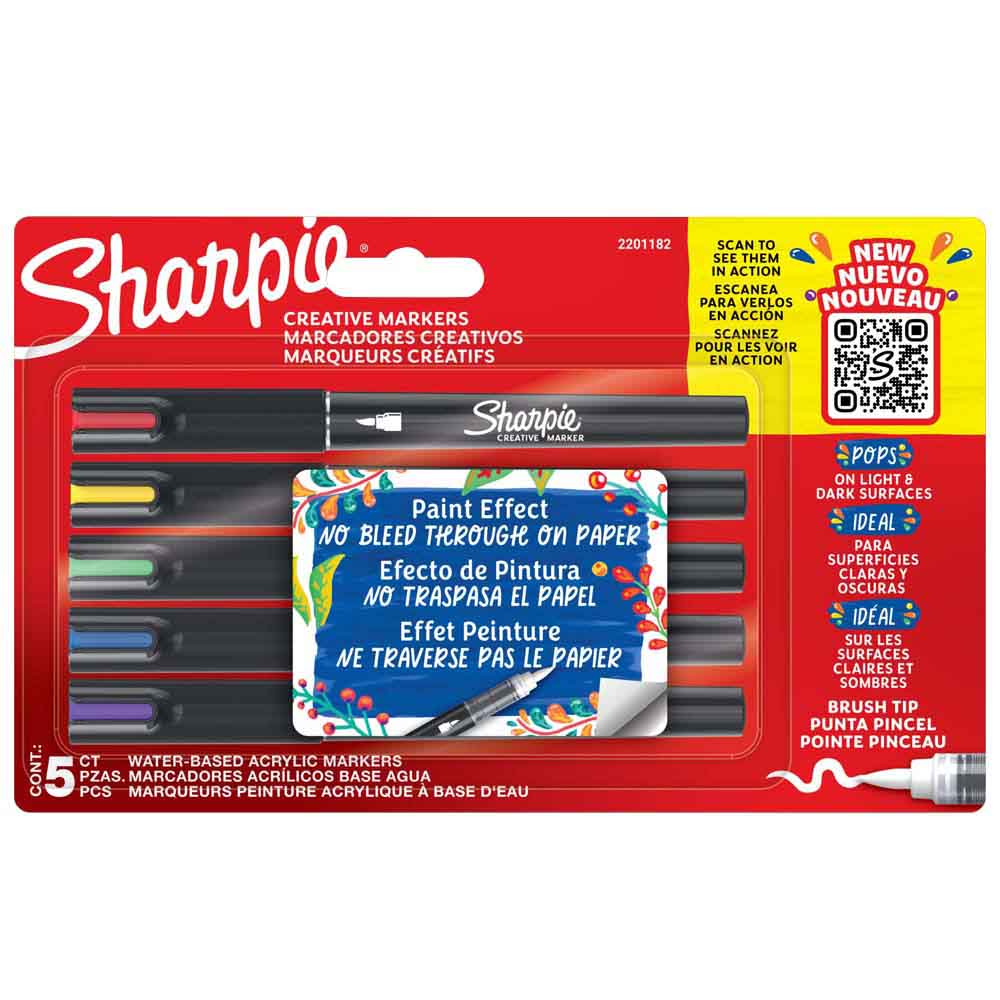 Marcador Creativo Pta Pincel T5 SHARPIE