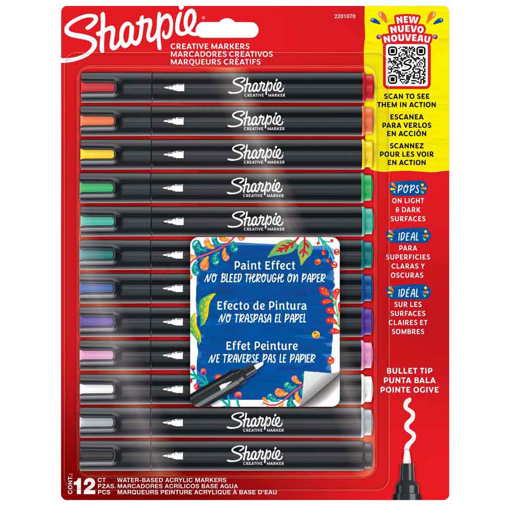 Marcador Creativo Pt Bala Tjx12 SHARPIE