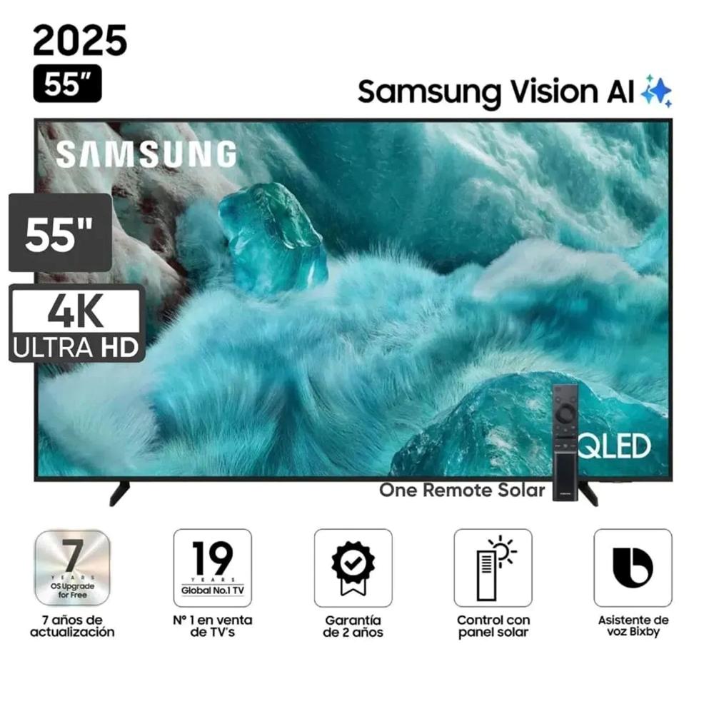 Televisor Samsung QLED 55 4K Ultra HD Tizen QN55Q7FAAGXPE