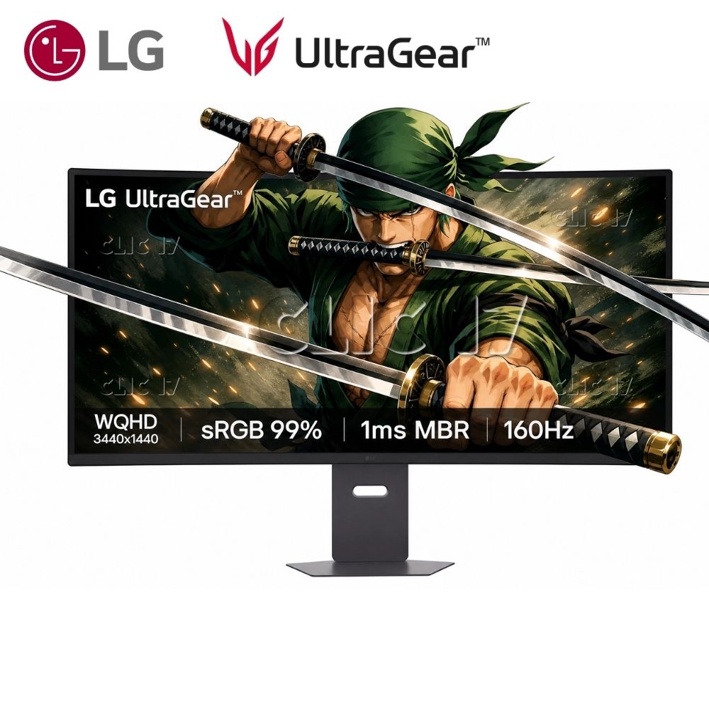 Monitor Gamer Curvo LG UltraGear G6 34G600A-B 34"" WQHD 160Hz 1ms